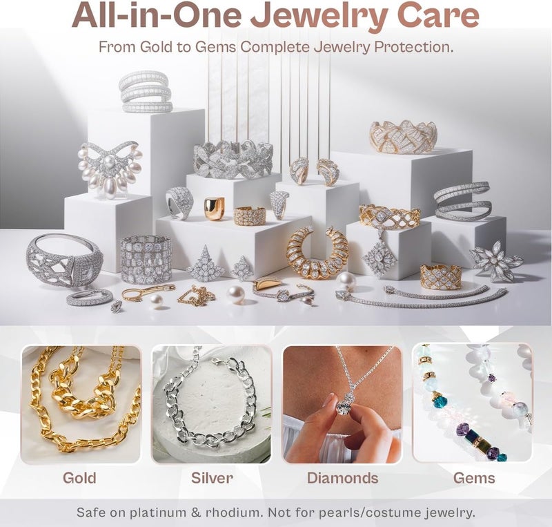 Flitz Precious Metals Polishing Creme - 1.76oz Tube of USA-Made Gold and Sterling Silver Jewelry Cleaner and Polish - Diamond Ring Cleaner to Remove and Protect Against Tarnish - Image 4